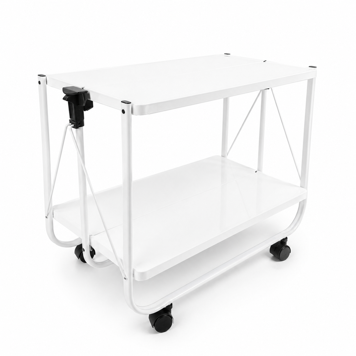 White Folding Trolley (1)