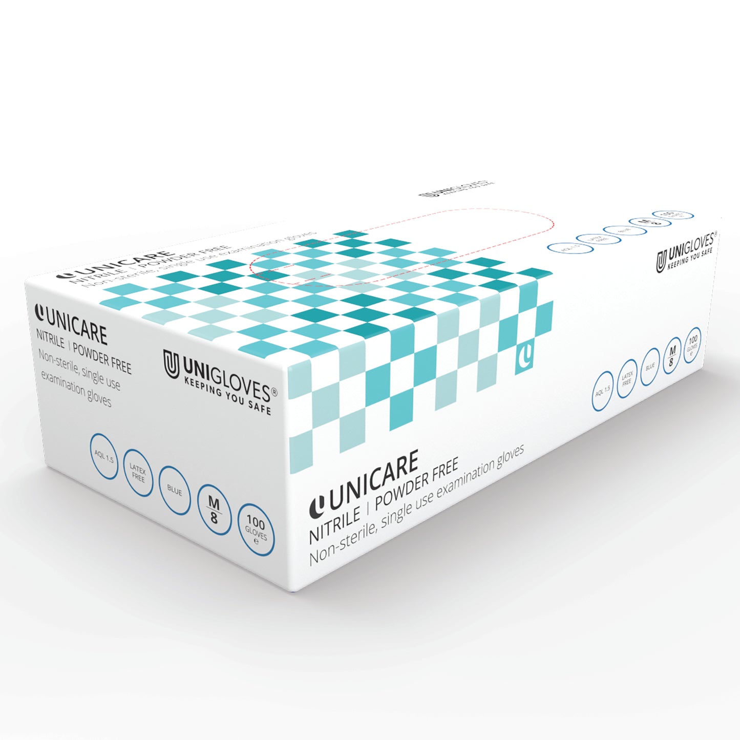 Disposable Nitrile Gloves- Case of 10