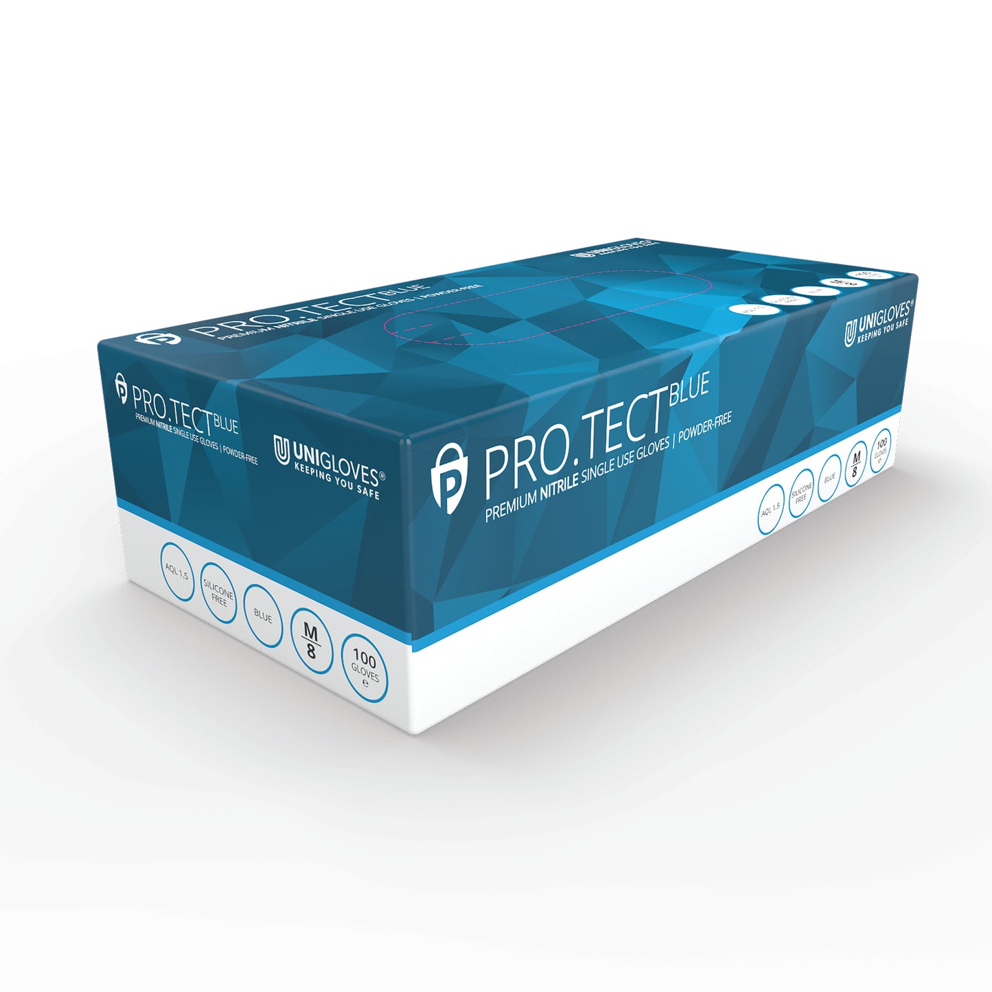 Disposable THICK Nitrile Gloves- Case of 10