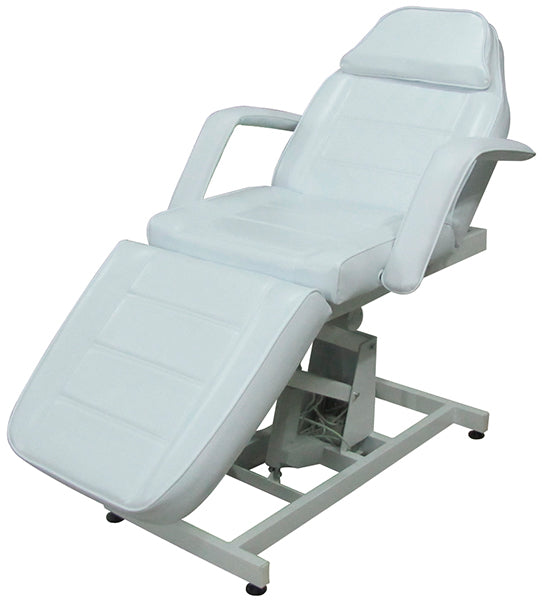 3 Section Fully Electric Beauty Bed – White