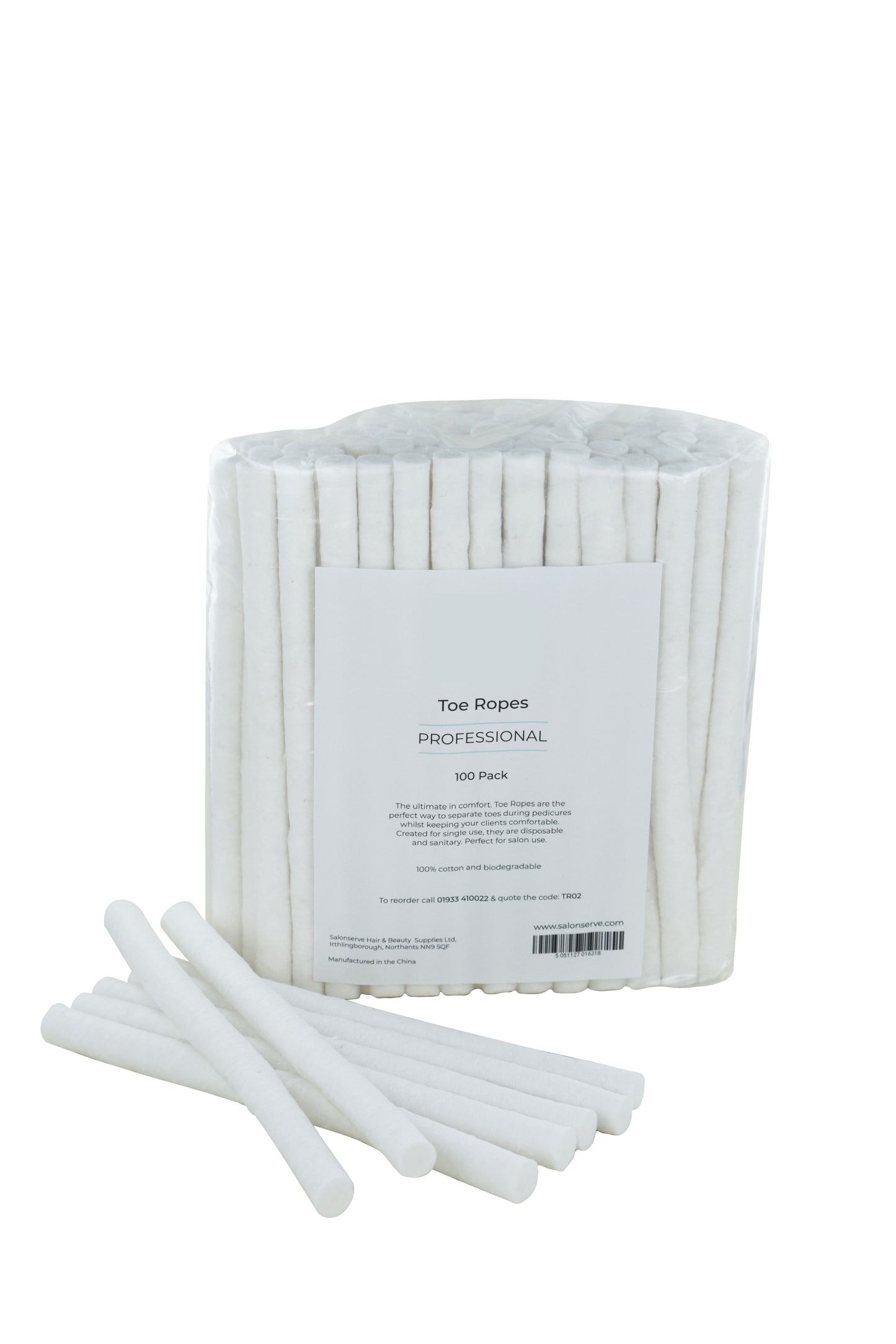 Disposable Toe Ropes Pack 100 - Case of 30