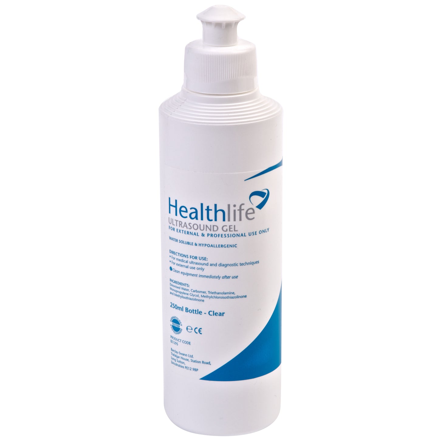 (Case of 4)Healthlife Ultrasound Clear Gel 5 Litre Cubitainer With FREE Refill Bottle
