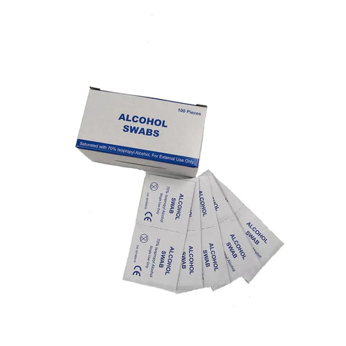 Pre-Injection Swabs Pack 100 - Case of 100