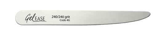 Gelease Premium Shaped File 240/240 Grit - Case 100