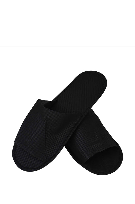 Black Pedicure Slipper 1 Pair - Case of 100